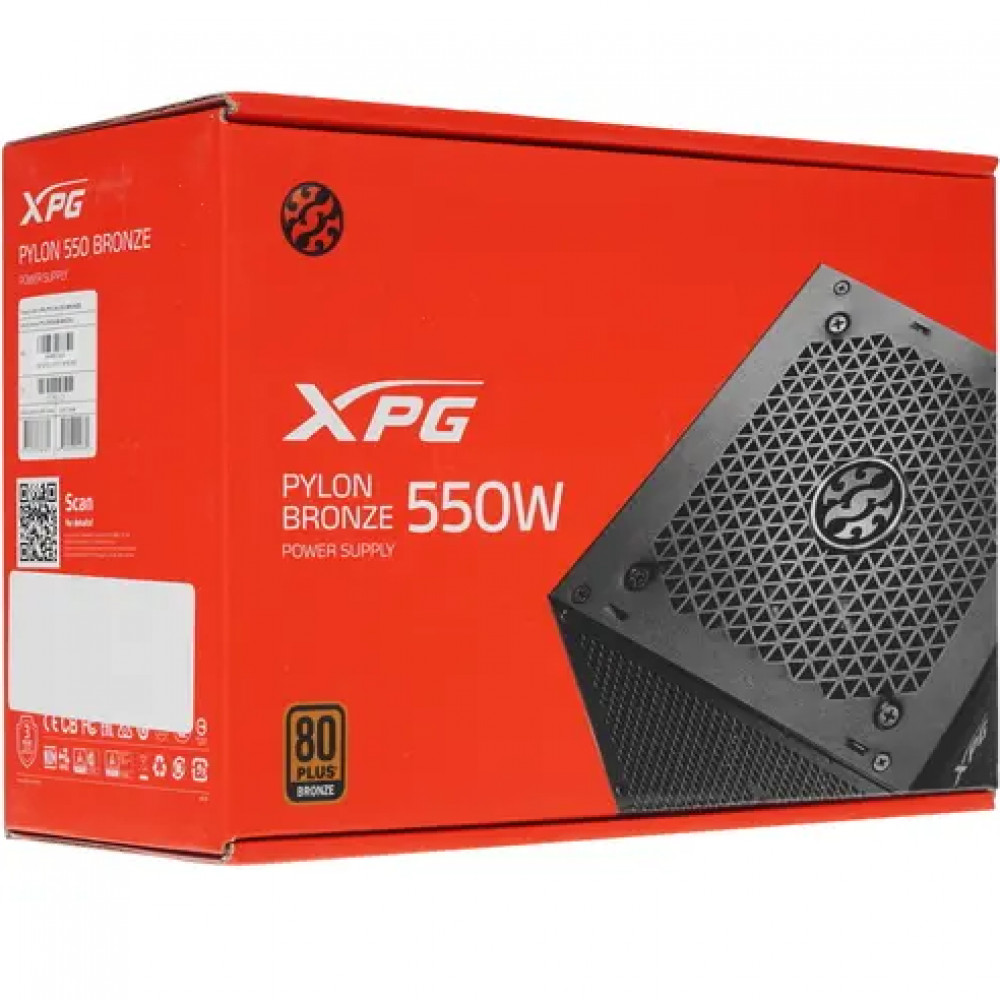 Блок питания XPG Pylon PYLON550B-BKCEU 550 Вт - миниатюра 5