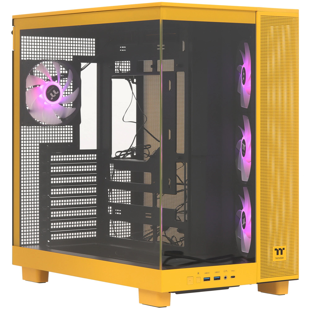 Корпус Thermaltake View 380 XL TG ARGB Bumblebee CA-11E-00M4WN-00 Mid-Tower — фото товара