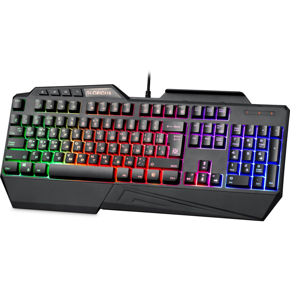 Клавиатура Defender GK-310L Glorious 45310 Проводная, USB - миниатюра 3