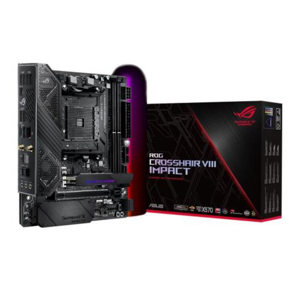 Материнская плата Asus ROG Crosshair VIII Impact 90MB11Q0-M0EAY0 Mini-DTX, AMD AM4 — фото товара