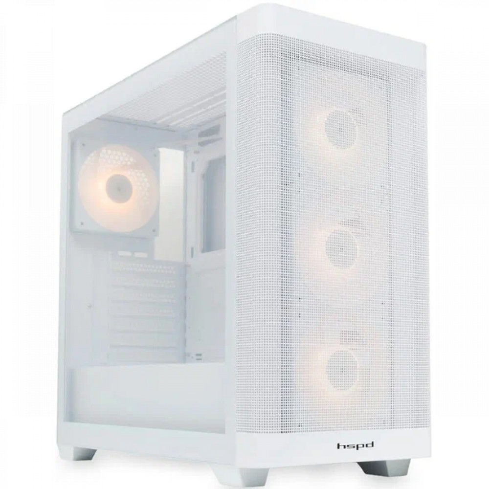 Корпус HSPD M740-TGWH White Mid-Tower — фото товара