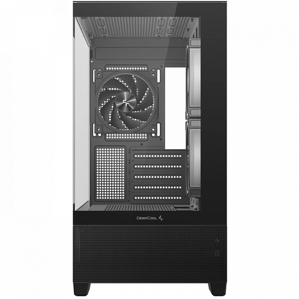 Корпус Deepcool CG380 3F Black R-CG380-BKAGM3-G Mini-Tower - миниатюра 2