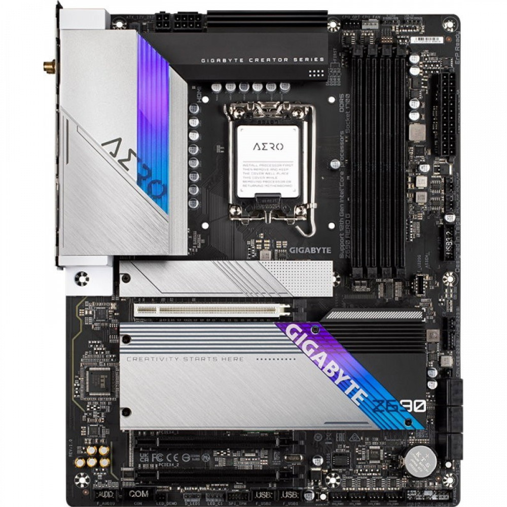 Материнская плата Gigabyte Z690 AERO G ATX, LGA 1700 - миниатюра 2