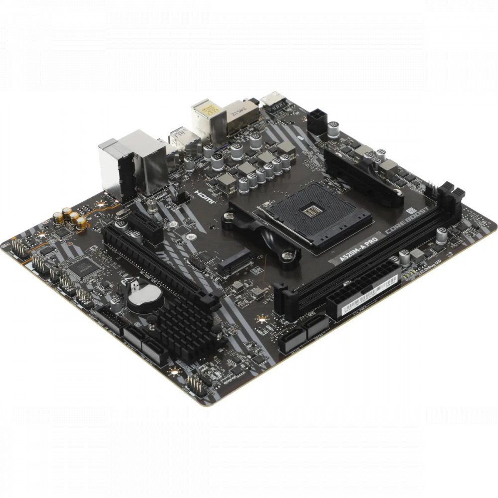 Материнская плата MSI A520M-A PRO Micro-ATX, AMD AM4 - миниатюра 2