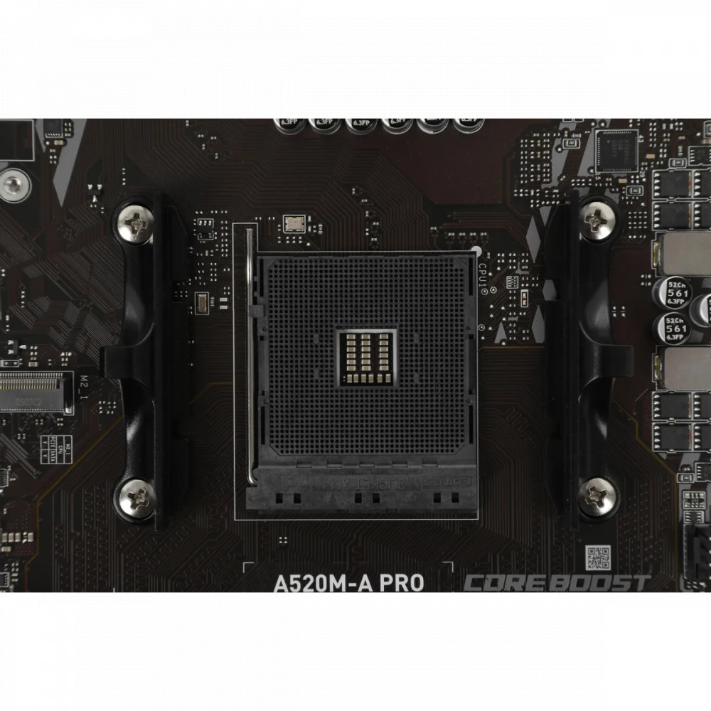 Материнская плата MSI A520M-A PRO Micro-ATX, AMD AM4 - миниатюра 4