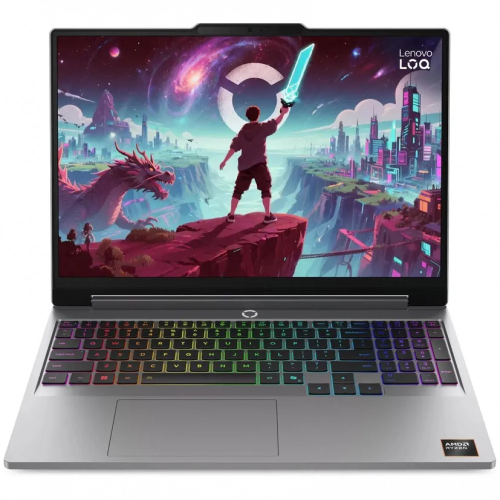Ноутбук Lenovo LOQ 15AHP11 83TN003FPS 15.3 ", WUXGA 1920x1200 (16:10), AMD, Ryzen 7, 16 Гб, 512 ГБ, nVidia GeForce RTX 5050 - миниатюра 2