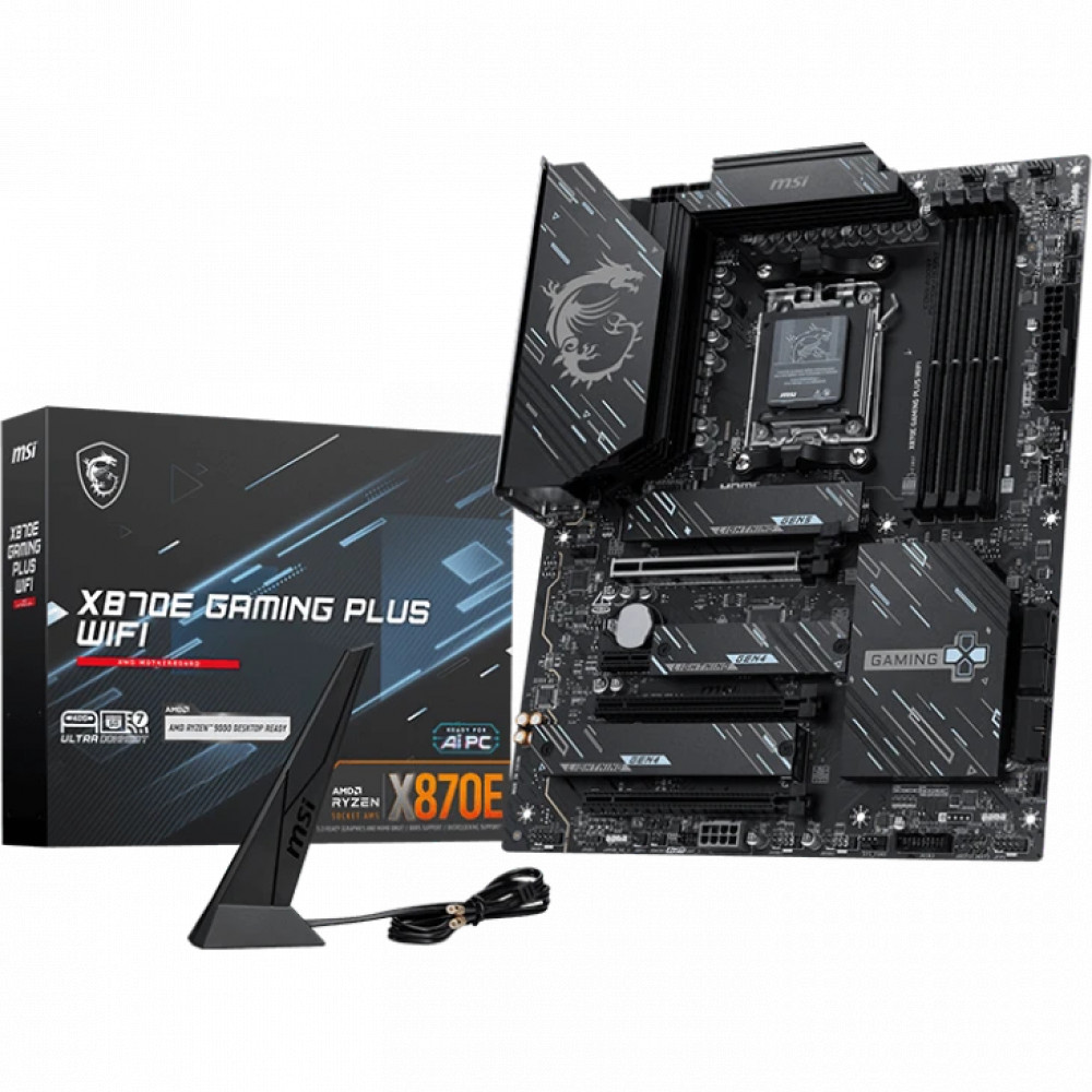Материнская плата MSI X870E GAMING PLUS WIFI ATX, AMD AM5 - миниатюра 5