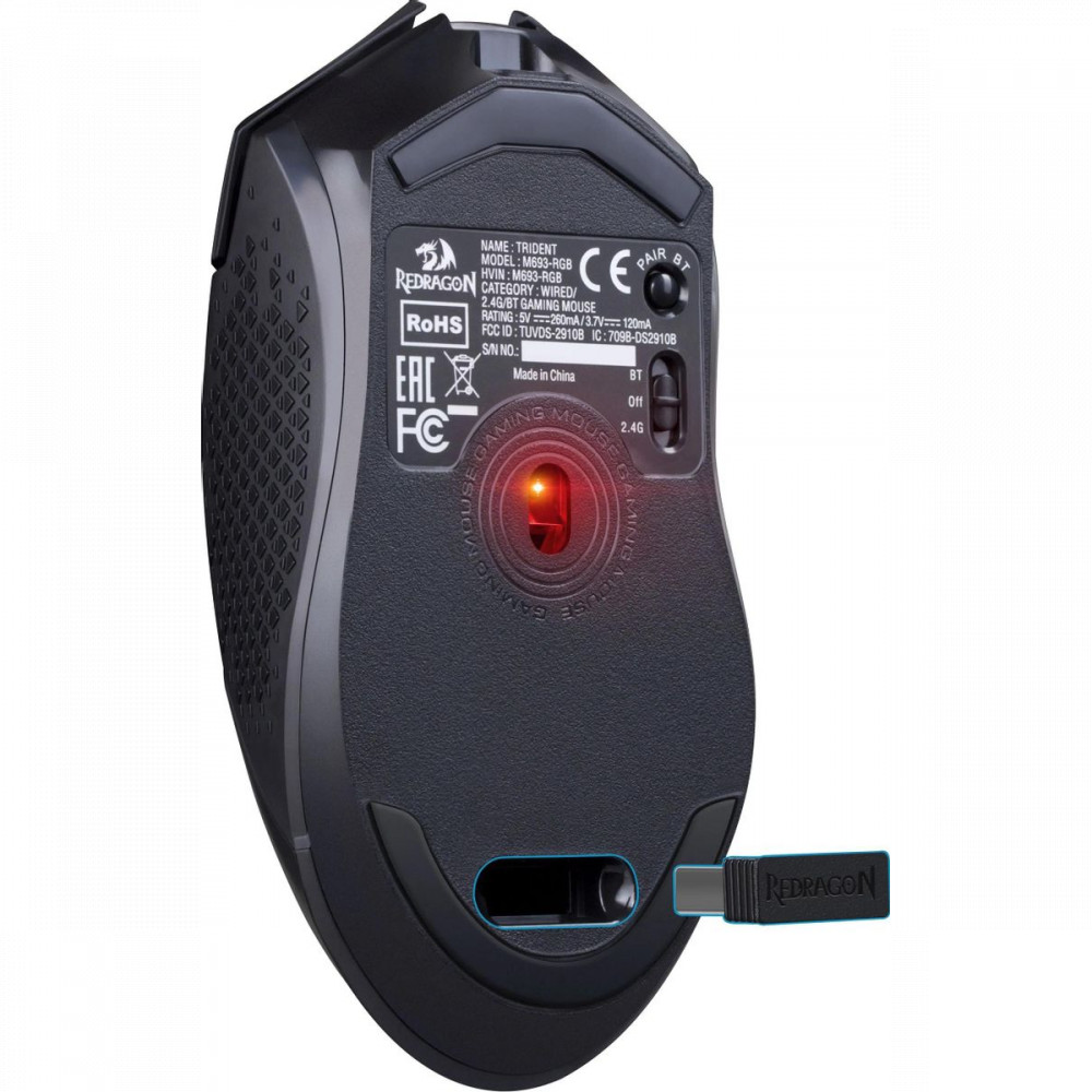 Мышь Redragon Trident 71431 Игровые, Беспроводная - миниатюра 4