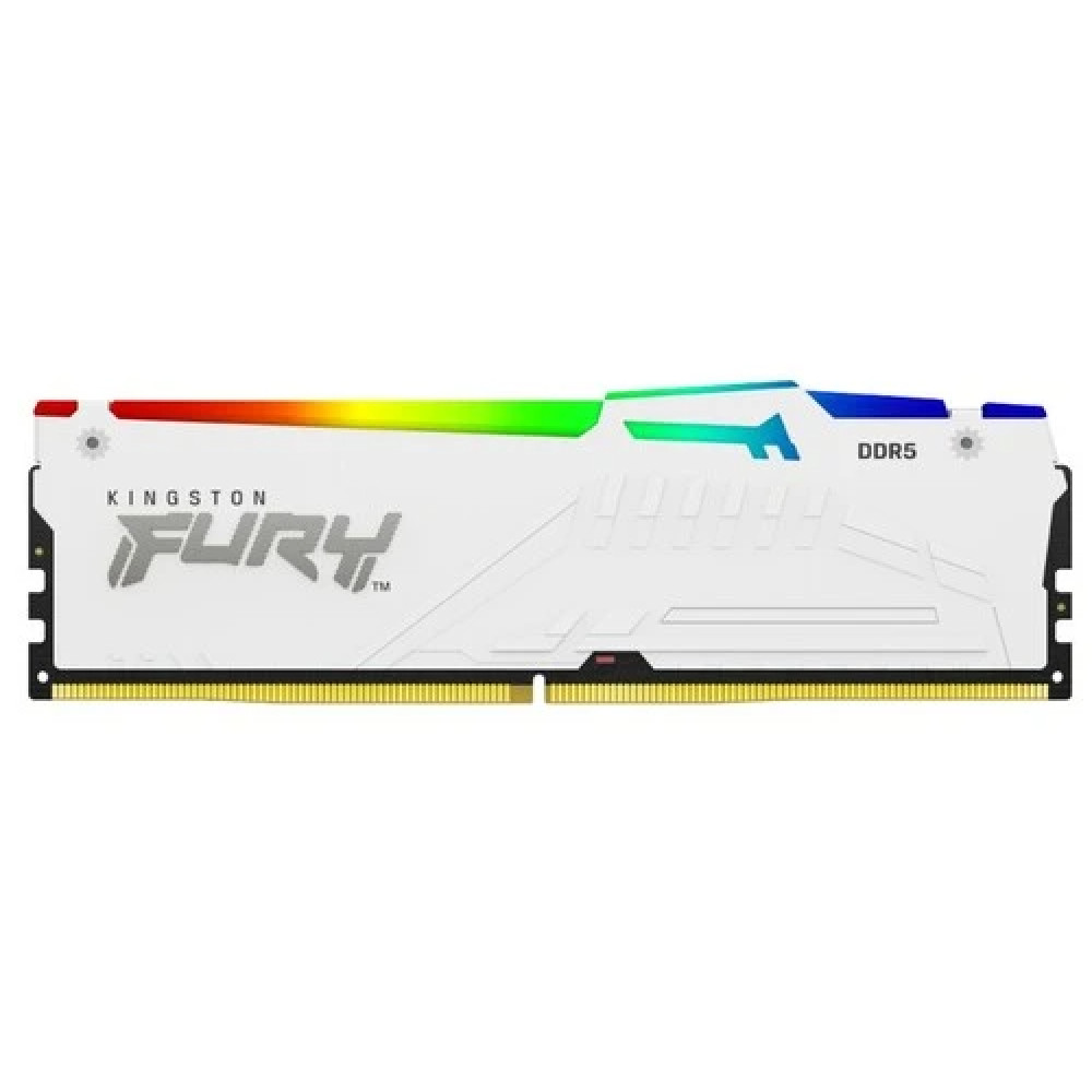 ОЗУ Kingston Fury Beast White RGB EXPO KF560C30BWEA-16 DIMM, DDR5, 16 Гб, 6000 МГц — фото товара