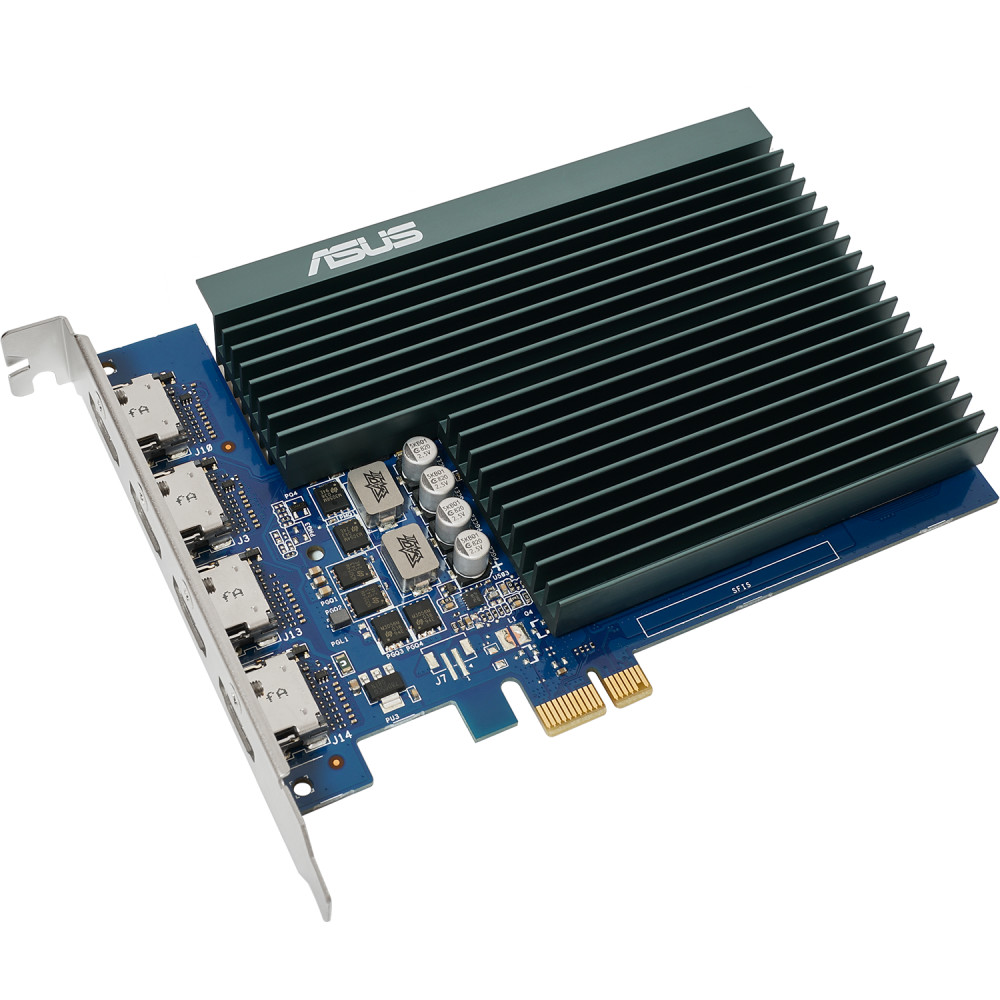 Видеокарта Asus GeForce GT 730 GT730-4H-SL-2GD5 2 ГБ — фото товара