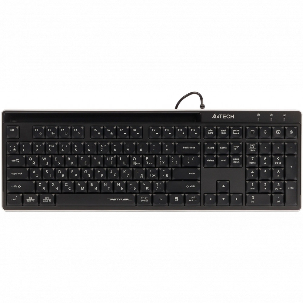 Клавиатура A4Tech Fstyler FX72 Black FX72 BLACK Проводная, USB — фото товара