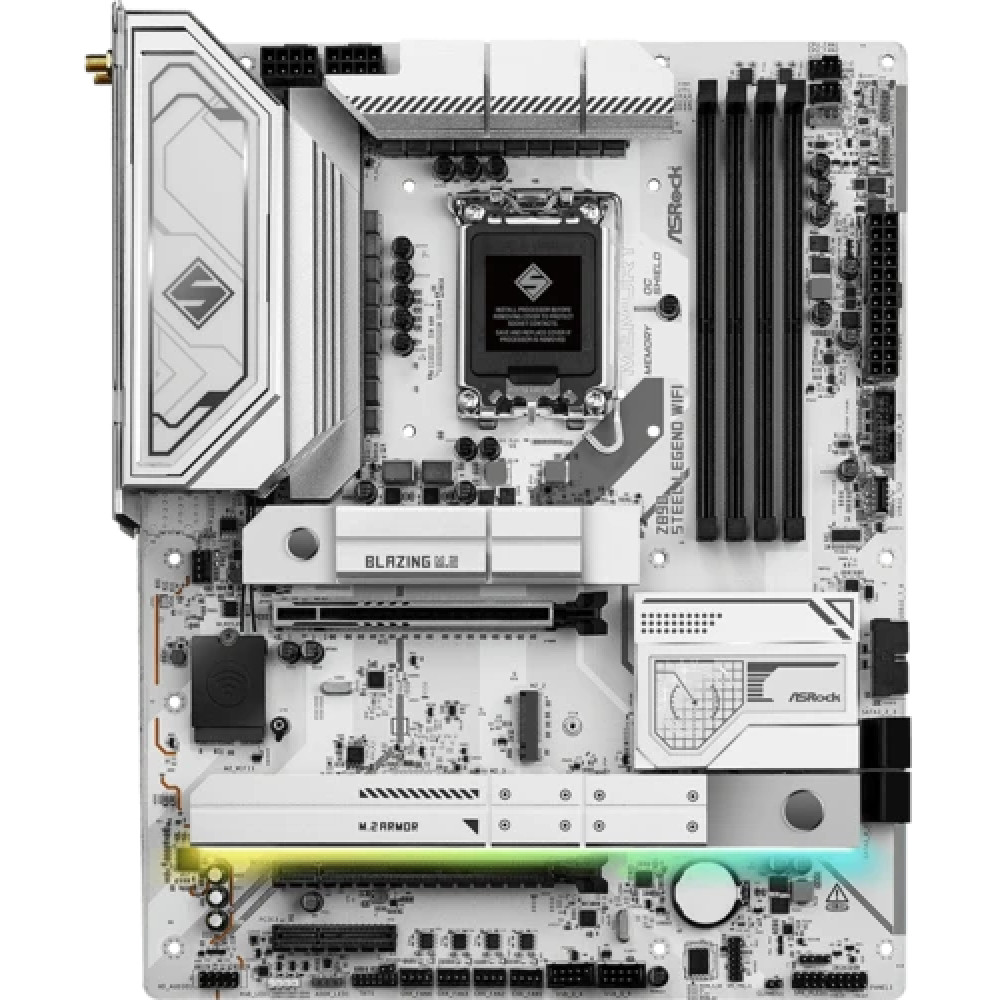Материнская плата ASRock Z890 STEEL LEGEND WIFI ATX, LGA 1851 — фото товара