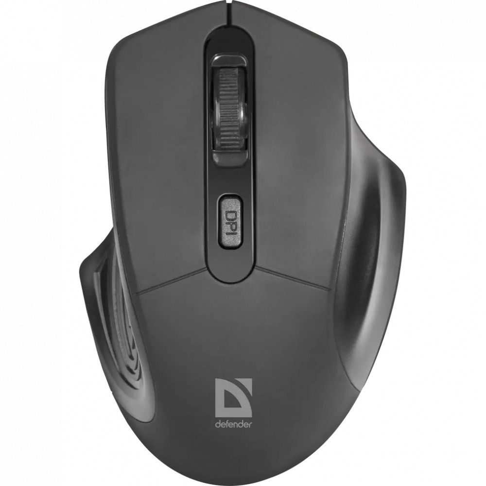 Мышь Defender Datum MB-345 Nano Black 52345 Бюджетные, Беспроводная - миниатюра 3