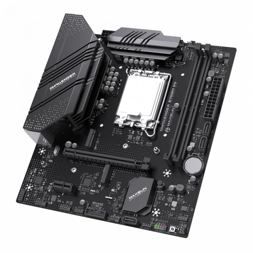 Материнская плата Maxsun Challenger B760M D5 MS-Challenger B760M D5 Micro-ATX, LGA 1700 - миниатюра 6