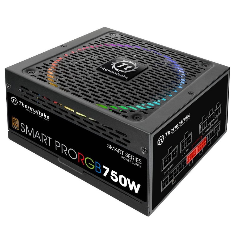 Блок питания Thermaltake Smart Pro RGB 750W Bronze PS-SPR-0750FPCBEU-R — фото товара