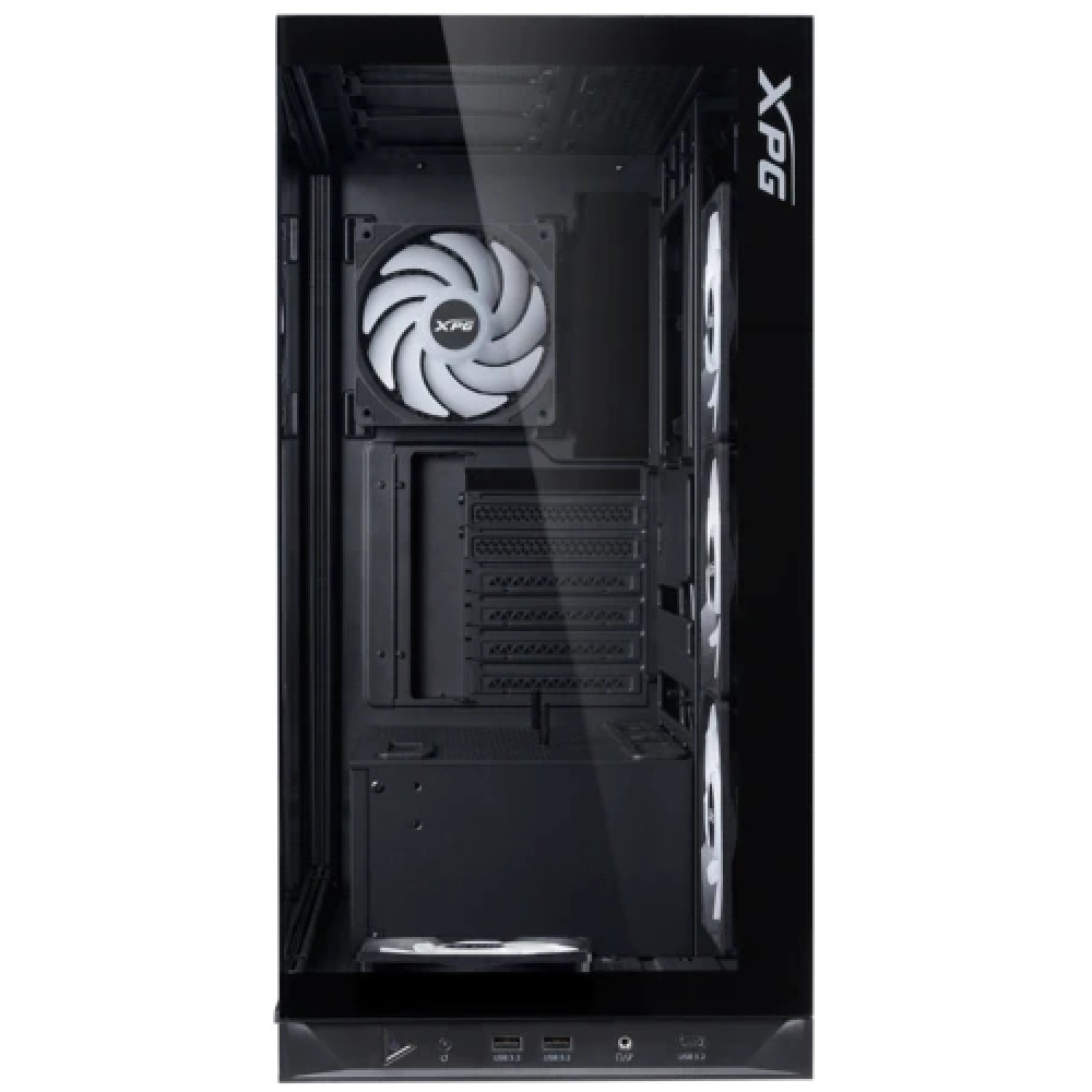 Корпус XPG INVADER X BTF Черный INVADERXBTFMT-BKCWW Mid-Tower - миниатюра 2