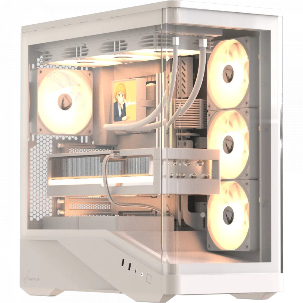 Корпус Formula Crystal U9 PA White Mid-Tower — фото товара