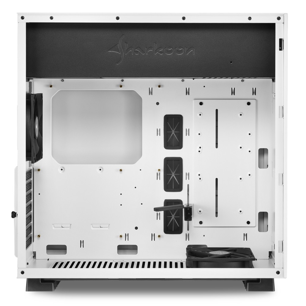 Корпус Sharkoon PURE STEEL WHITE Mid-Tower - миниатюра 4
