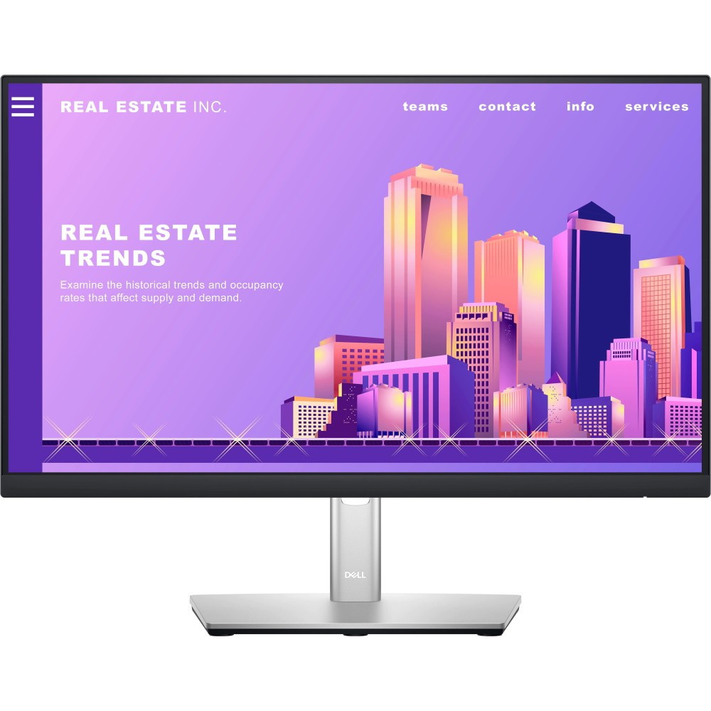 Монитор Dell P2222H 210-BBBE 21.5 ", IPS, Full HD 1920x1080 (16:9), 60 Гц — фото товара