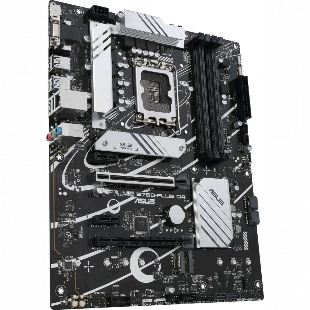 Материнская плата Asus Prime B760-Plus D4 90MB1CW0-M0EAY0 ATX, LGA 1700 — фото товара