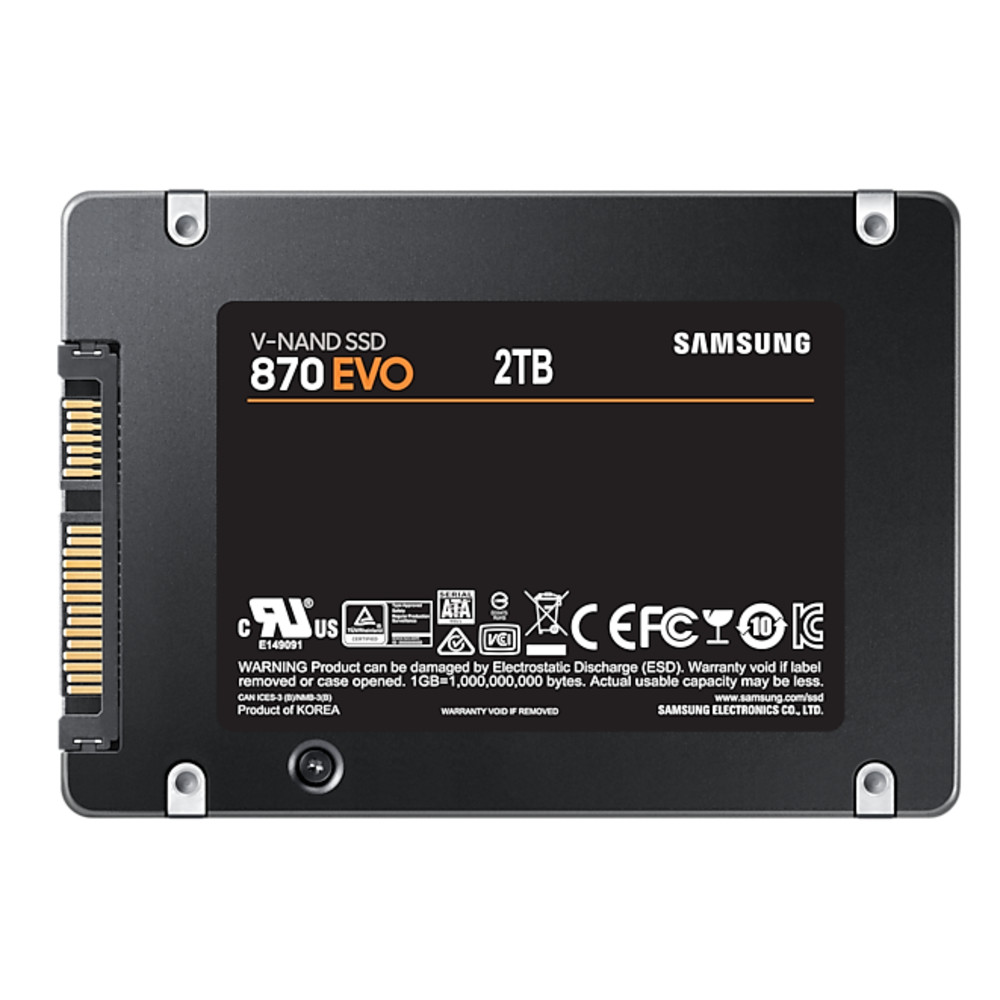Жесткий диск Samsung SSD 870 EVO 1 ТБ SATA 2.5" MZ-77E1T0BW SSD (твердотельные), 1 ТБ, 2.5 дюйма, SATA - миниатюра 5