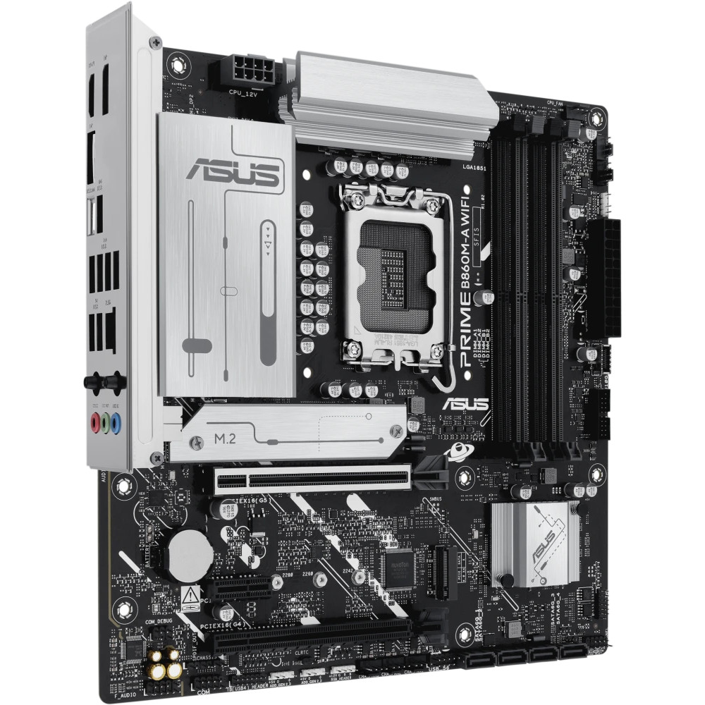 Материнская плата Asus PRIME B860M-A WIFI Micro-ATX, LGA 1851 - миниатюра 2