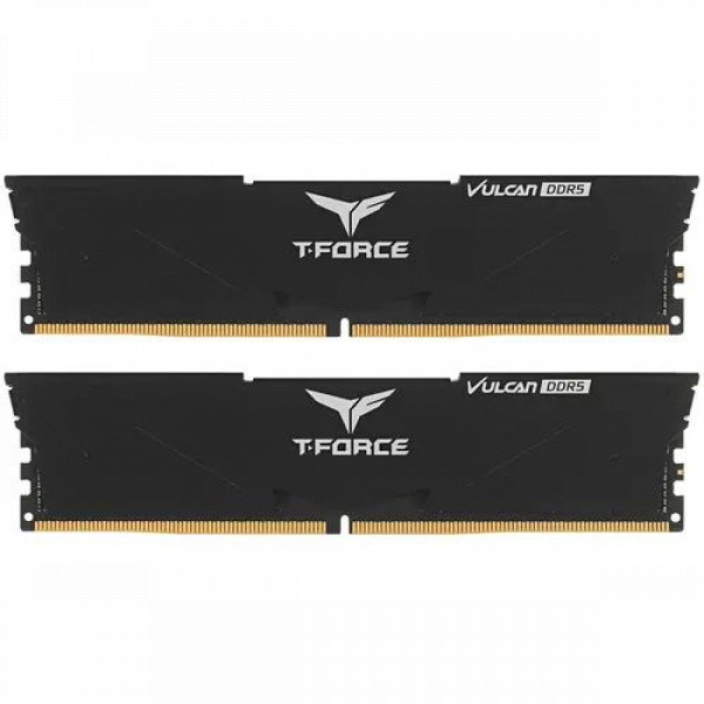 ОЗУ Team Group Team T Force Vulcan FLBD564G6000HC38ADC01 DIMM, DDR5, 64 Гб (2 х 32 Гб), 6000 МГц — фото товара