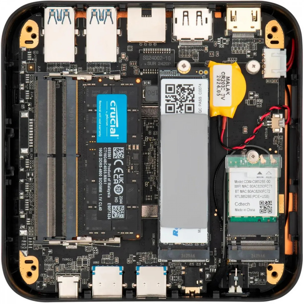 Персональный компьютер iRU Tactio 525 2099145 Ryzen 5, 6600H, 3.3, 16 Гб, DDR5-4800 - миниатюра 9