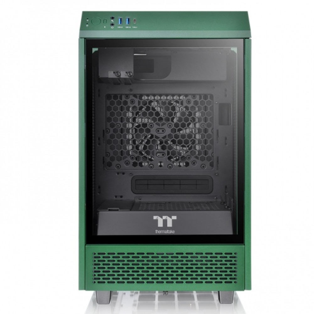 Корпус Thermaltake The Tower 100 Racing Green CA-1R3-00SCWN-00 Mini-Tower - миниатюра 2