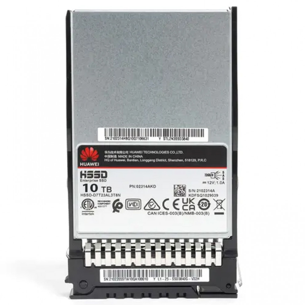 Жесткий диск Huawei L1-NLSAS10T-W 02355SUB HDD (классические), 10 ТБ, 3.5 дюйма, SAS — фото товара