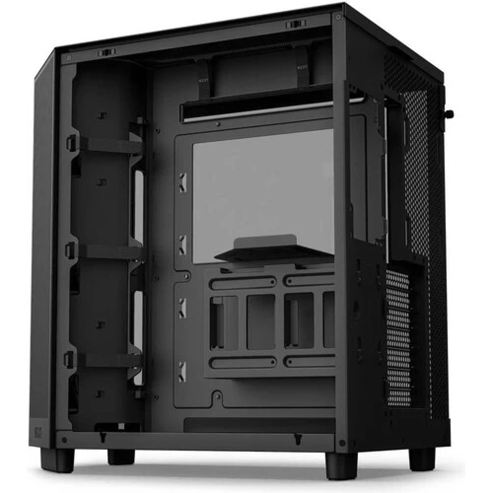 Корпус NZXT H6 Flow RGB Black CC-H61FB-R1 Mid-Tower - миниатюра 4