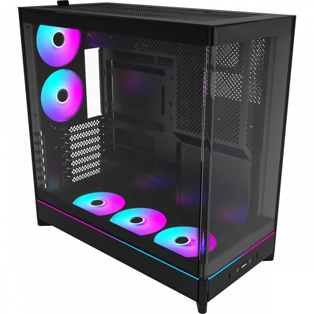 Корпус Montech HS02 PRO BLACK Mid-Tower — фото товара
