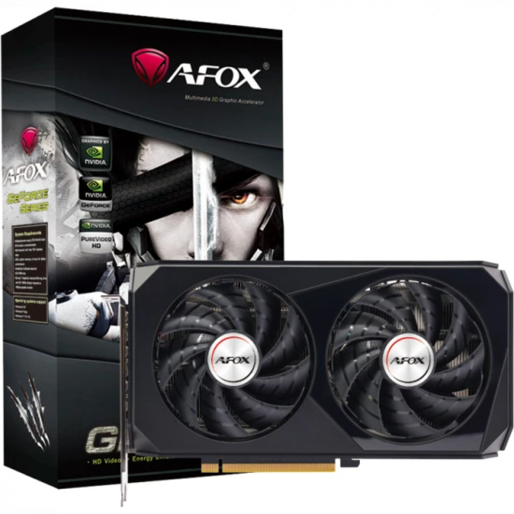 Видеокарта AFOX GeForce RTX 3060 12Gb AF3060-12GD6H7-V4 12 ГБ - миниатюра 5