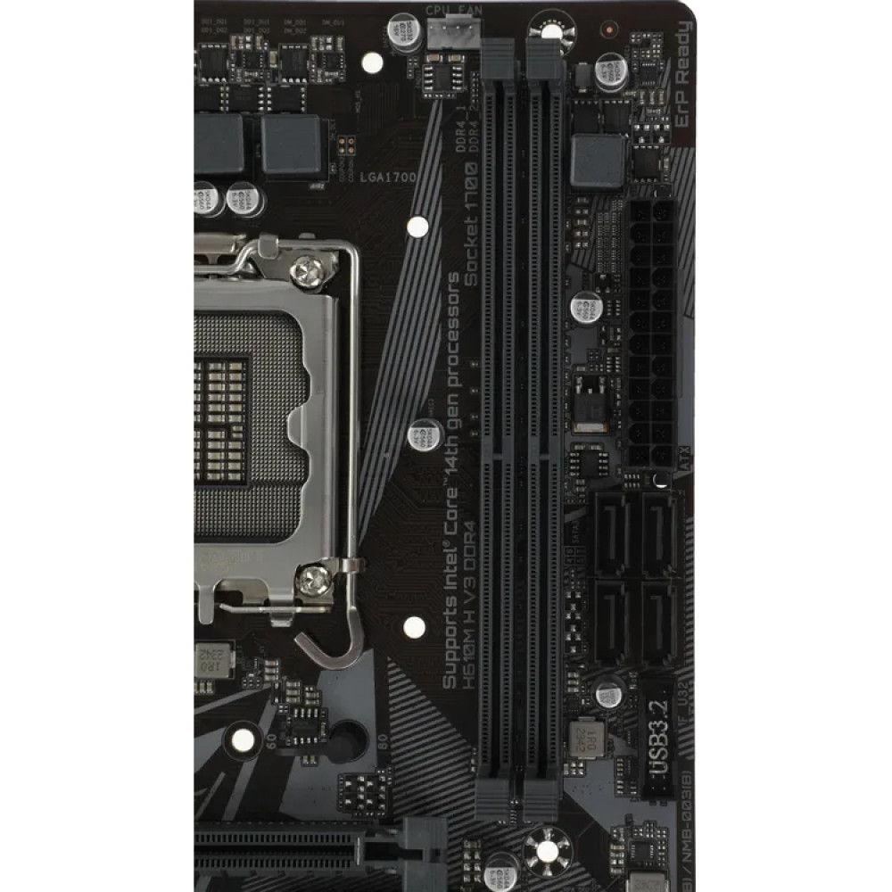 Материнская плата Gigabyte H610M H V3 DDR4 H610M H V3 DDR4|| Micro-ATX, LGA 1700 - миниатюра 4
