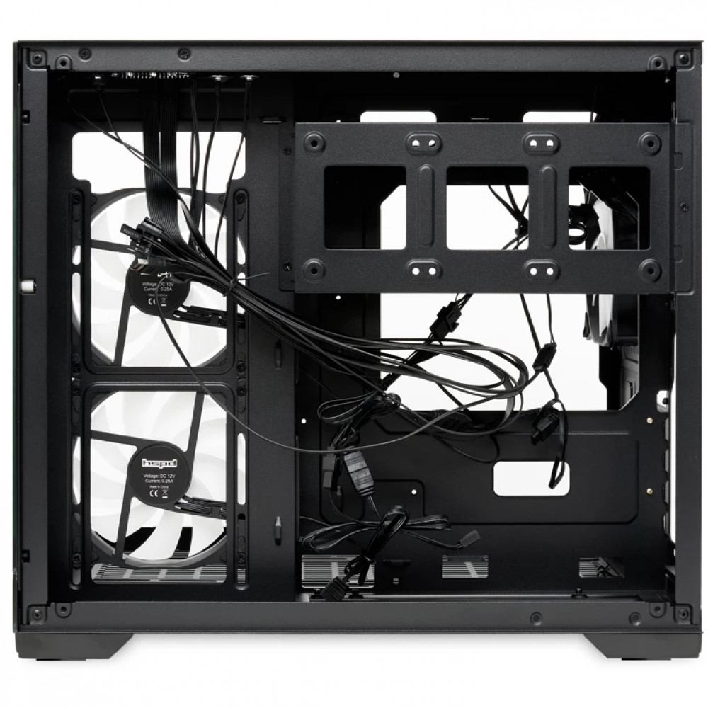 Корпус HSPD F330-TGBK-ARGB Mid-Tower - миниатюра 5