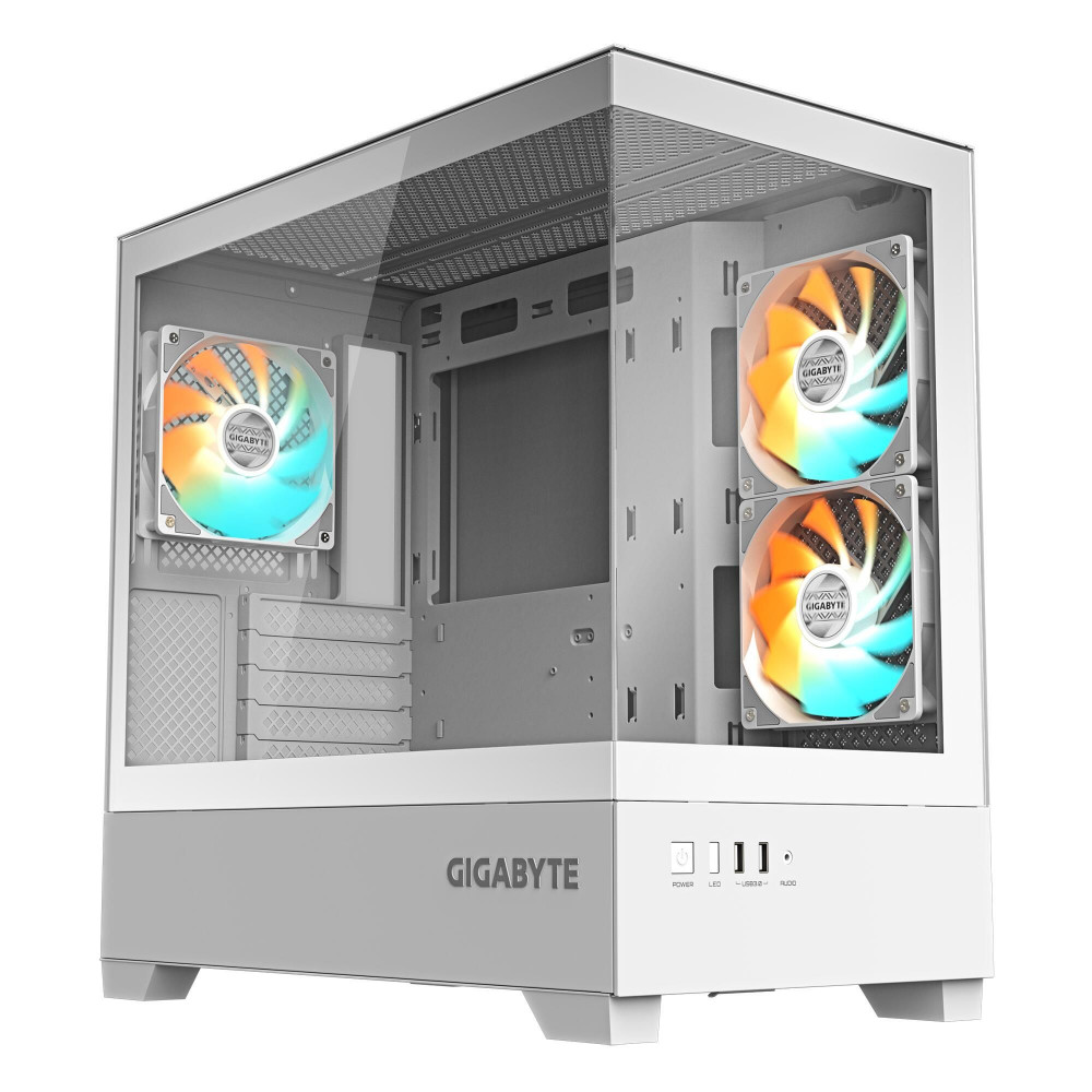 Корпус Gigabyte C201 Panoramic Ice C201PI M-ATX CASE Mid-Tower — фото товара