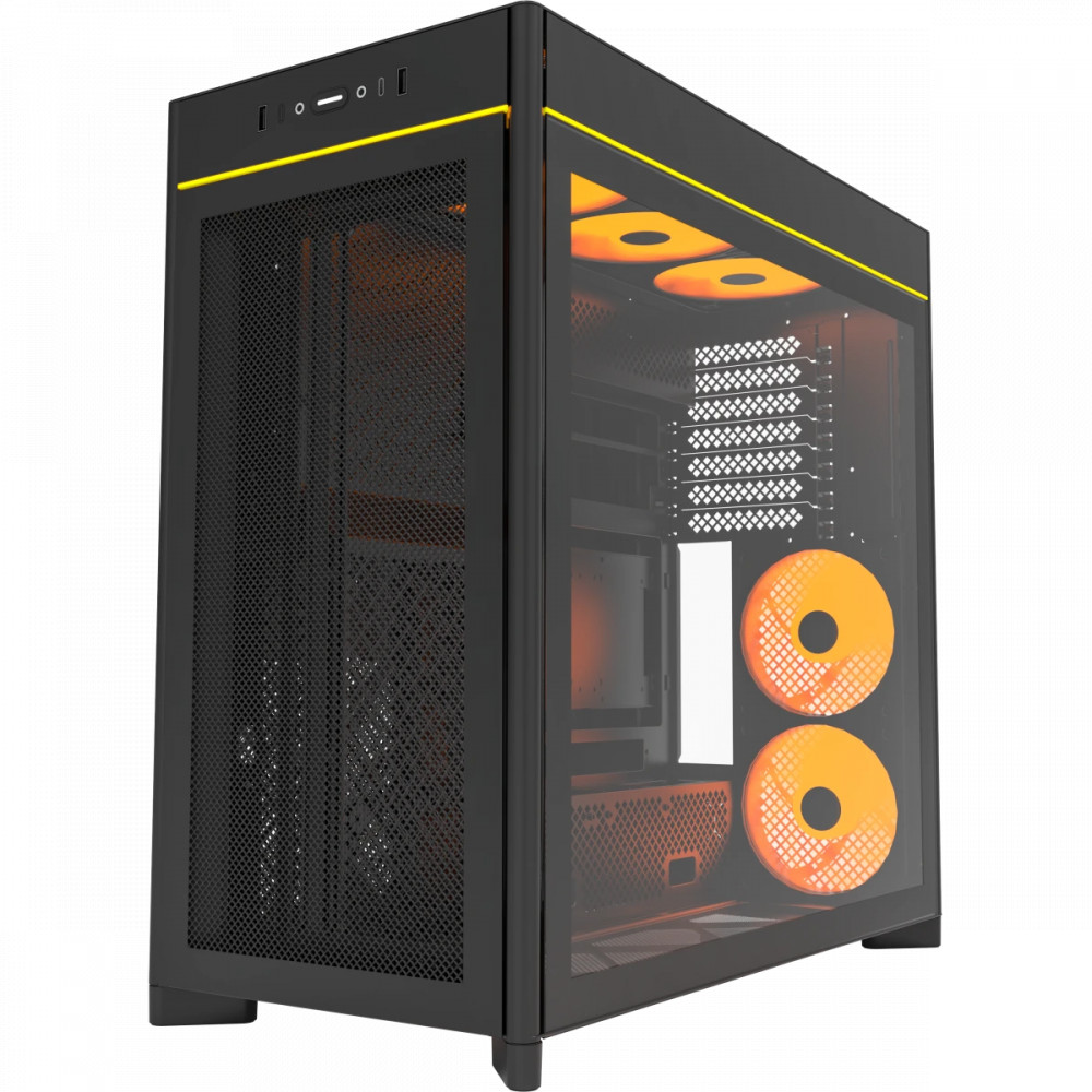 Корпус Montech HS01 PRO BLACK Mid-Tower - миниатюра 4