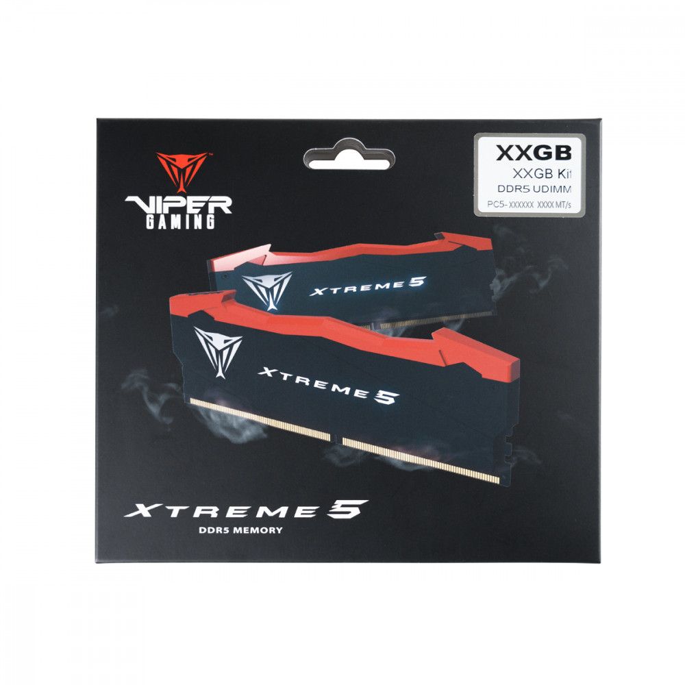ОЗУ Patriot Viper Xtreme 5 RTL PC5-60800 PVX548G76C36K DIMM, DDR5, 48 Гб (2 x 24 Гб), 7600 МГц — фото товара