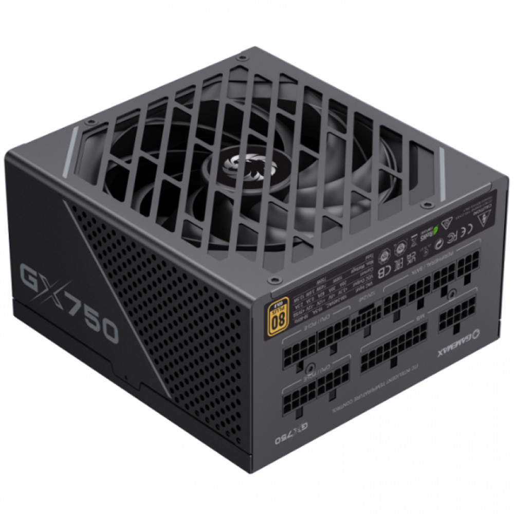 Блок питания GameMax GX-750 PRO BK 214607500022 750 Вт, 80+ Bronze - миниатюра 2
