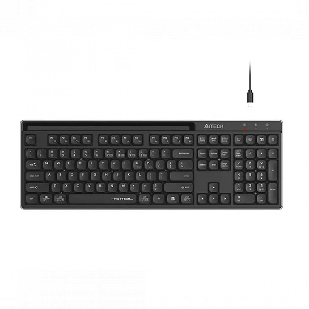 Клавиатура A4Tech Fstyler FBX72C BLACK Беспроводная, Bluetooth — фото товара