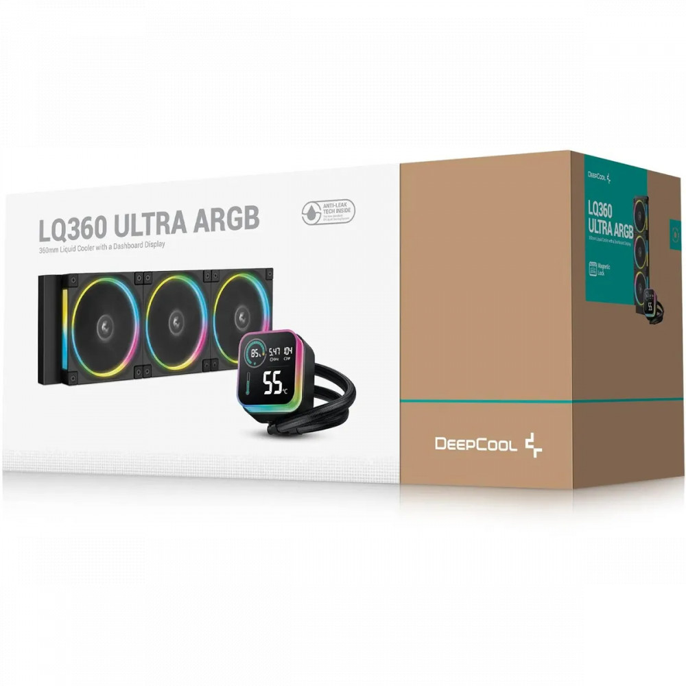 Система охлаждения Deepcool LQ360 ULTRA ARGB R-LQ360-BKASMC-G-1 Для процессора - миниатюра 5