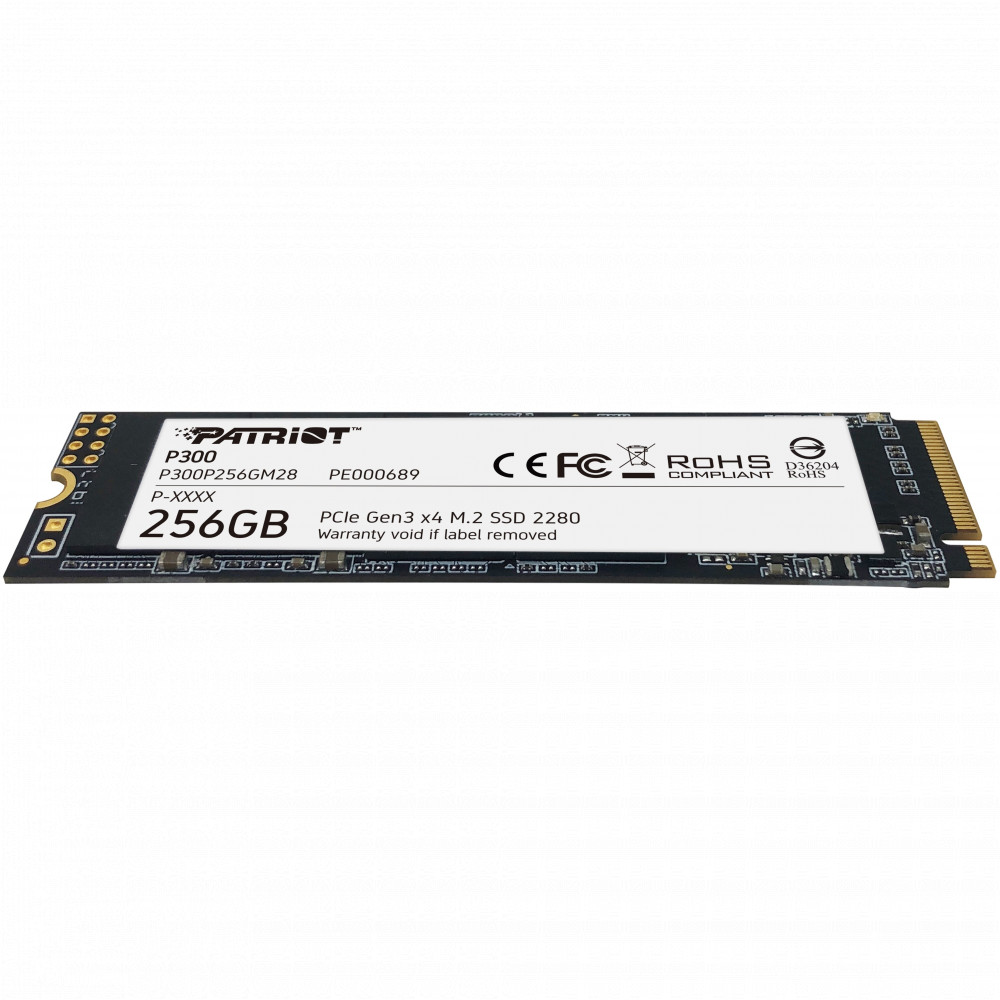Жесткий диск Patriot P300 P300P256GM28 SSD (твердотельные), 256 ГБ, M.2, PCIe - миниатюра 4