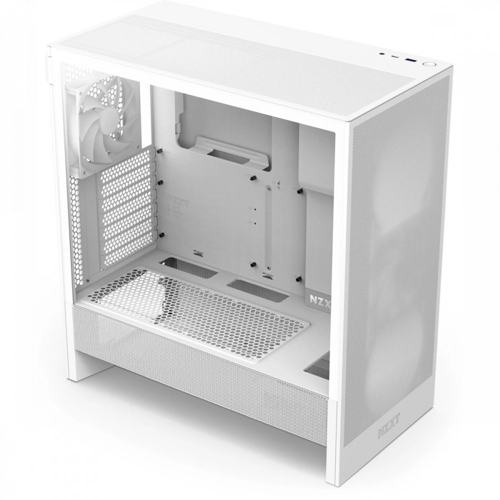 Корпус NZXT H5 Flow White CC-H52FW-01 Mid-Tower - миниатюра 4