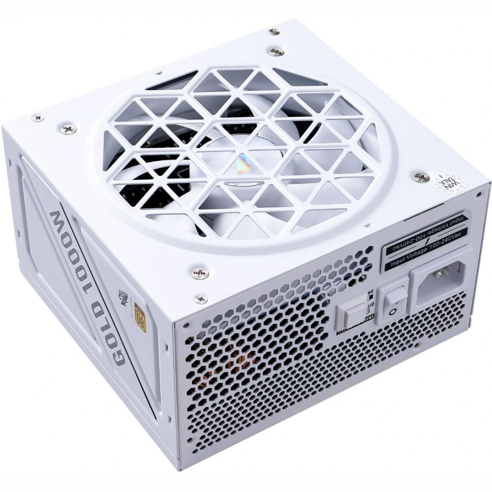 Блок питания 1STPLAYER NGDP GOLD HA-1000BA4-WH 1000 Вт, 80+ Gold - миниатюра 2