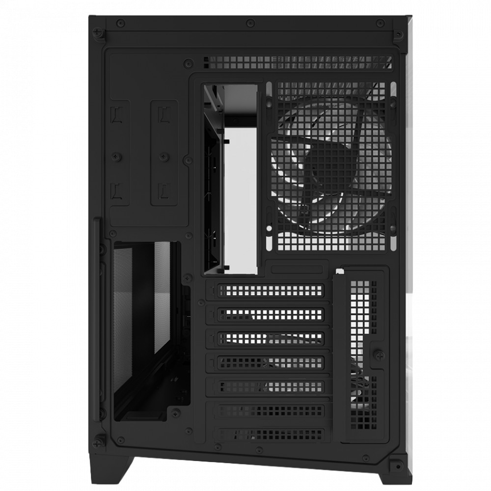 Корпус Zalman D40F D40F Black Mid-Tower - миниатюра 4