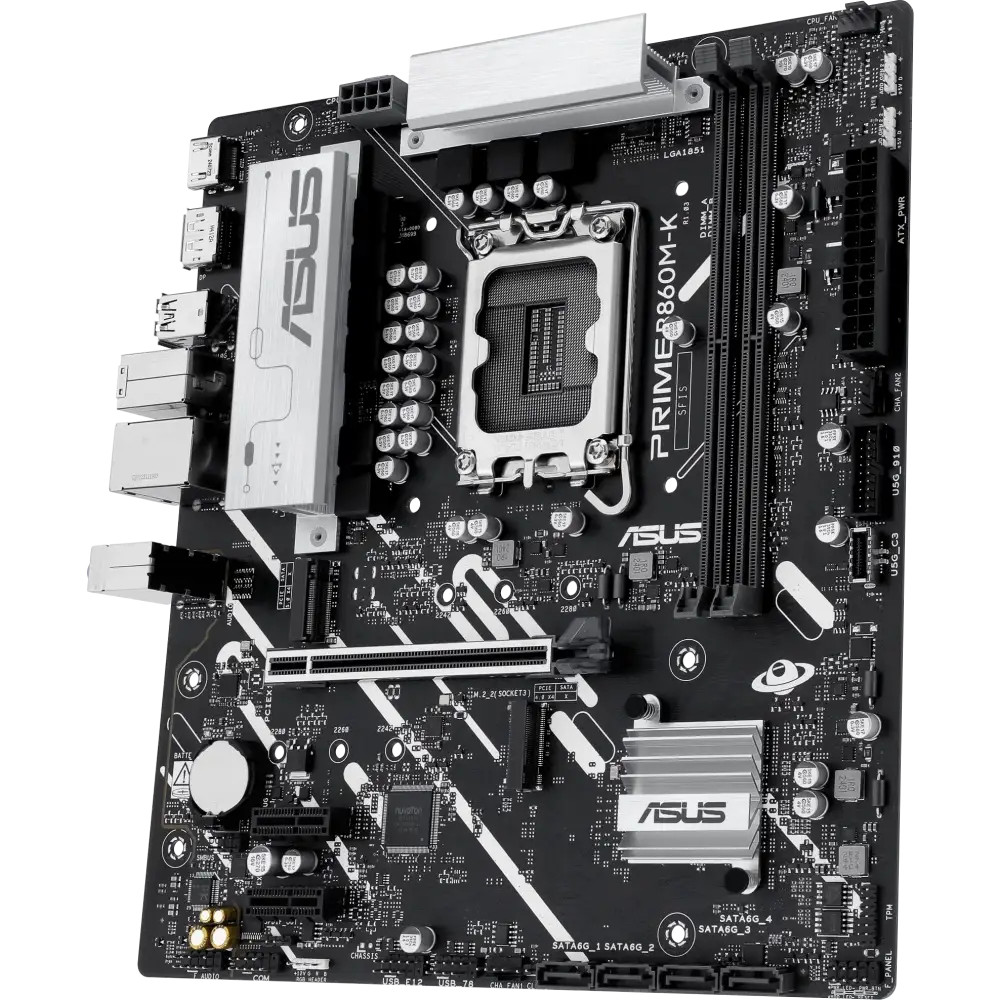 Материнская плата Asus PRIME B860M-K 90MB1JT0-M0EAY0 Micro-ATX, LGA 1851 - миниатюра 3