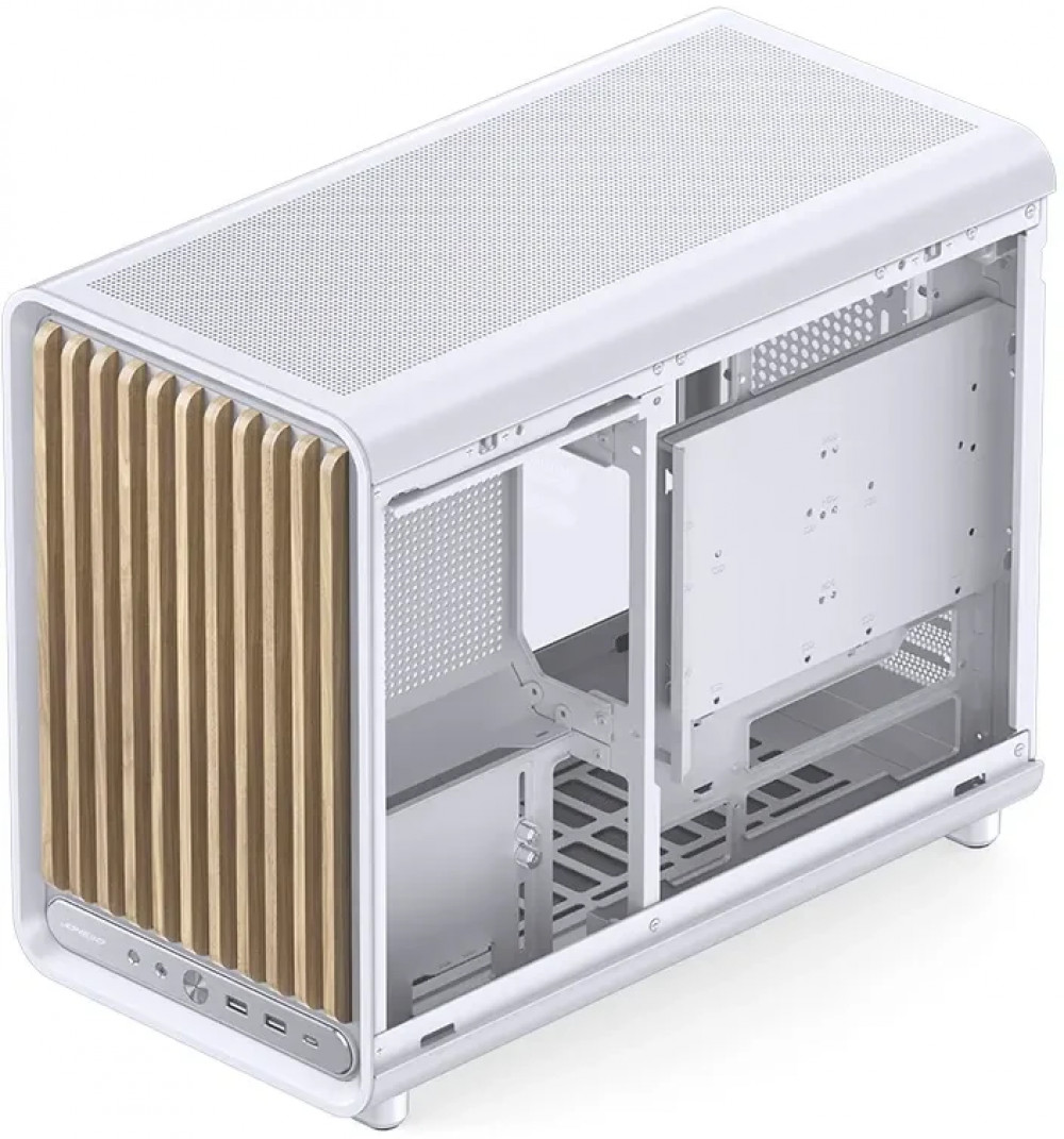 Корпус Jonsbo D33 Wood White D33 WOOD White Mini-Tower - миниатюра 3
