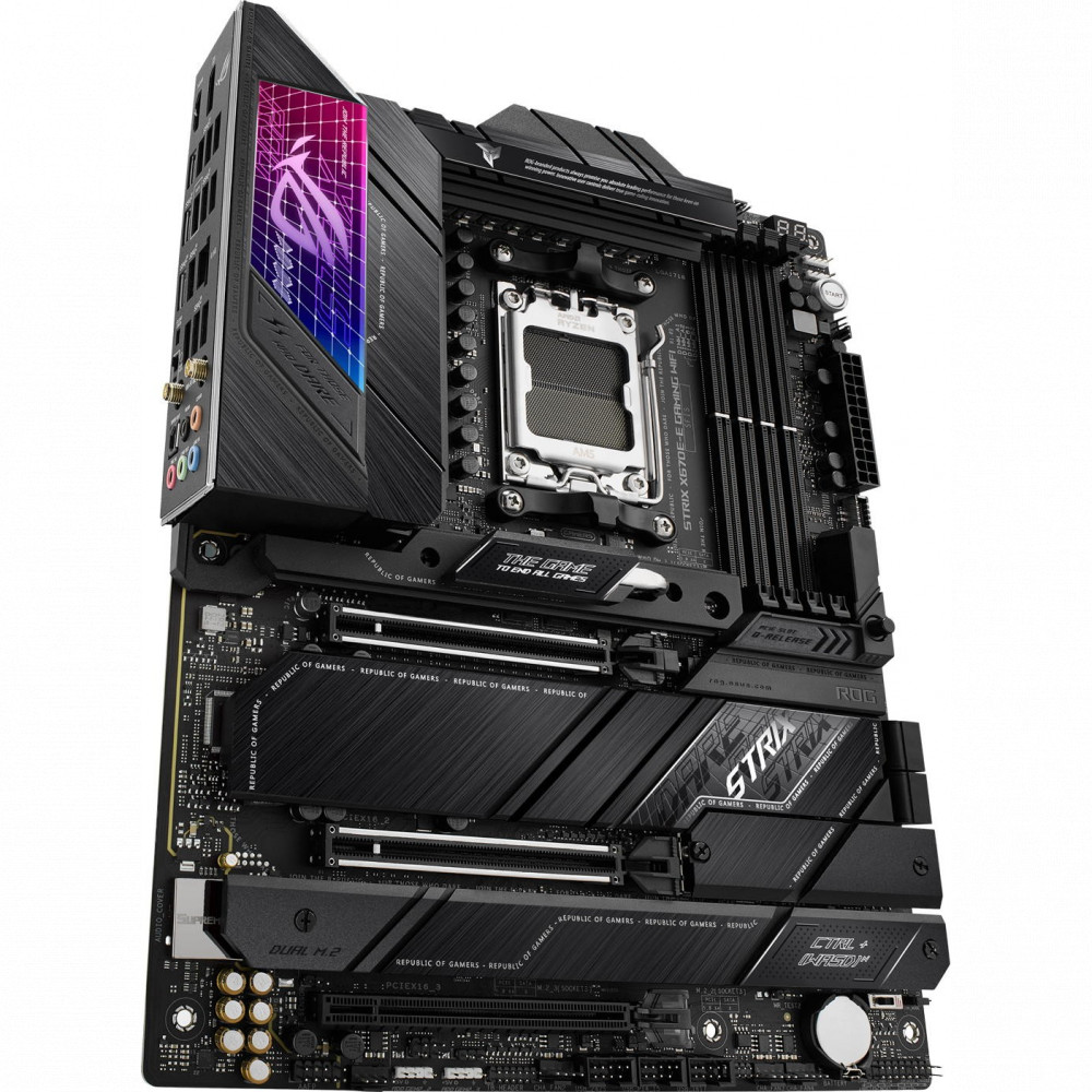 Материнская плата Asus ROG STRIX X670E-E GAMING WIFI ATX, AMD AM5 - миниатюра 2