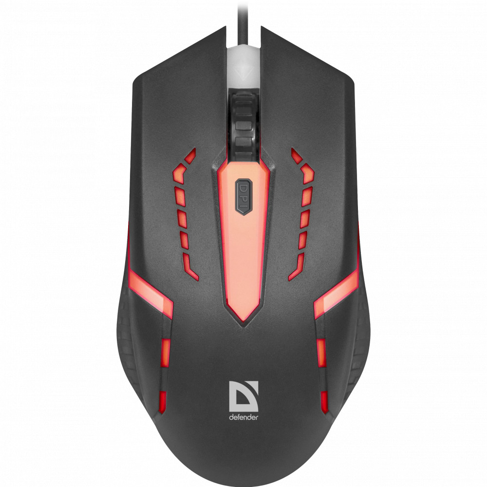 Мышь Defender FLASH MB-600L 52600 Игровые, Проводная - миниатюра 5