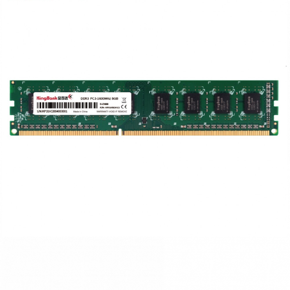 ОЗУ KingBank KDUN K5.01.FP034C4001 DIMM, DDR3, 8 Гб, 1600 МГц — фото товара